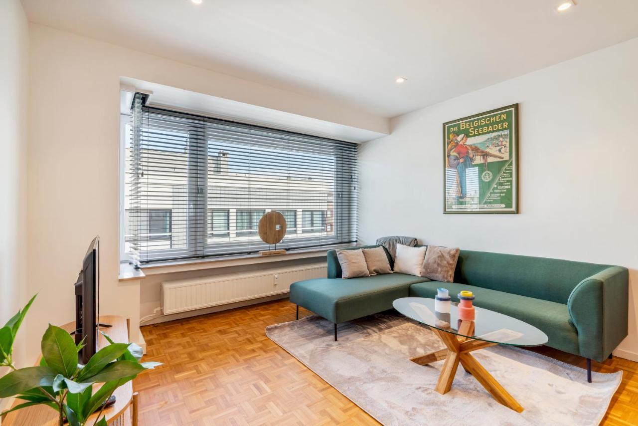 Fantastically Located Modern Apartment With Garage Available Oostende Eksteriør bilde